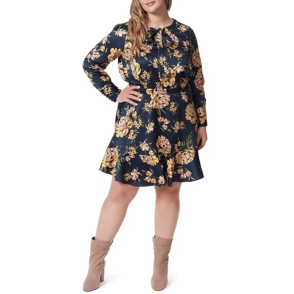 NWT Jessica Simpson Davina Floral Mini Dress in Sweet Escape - Picture 5 of 6